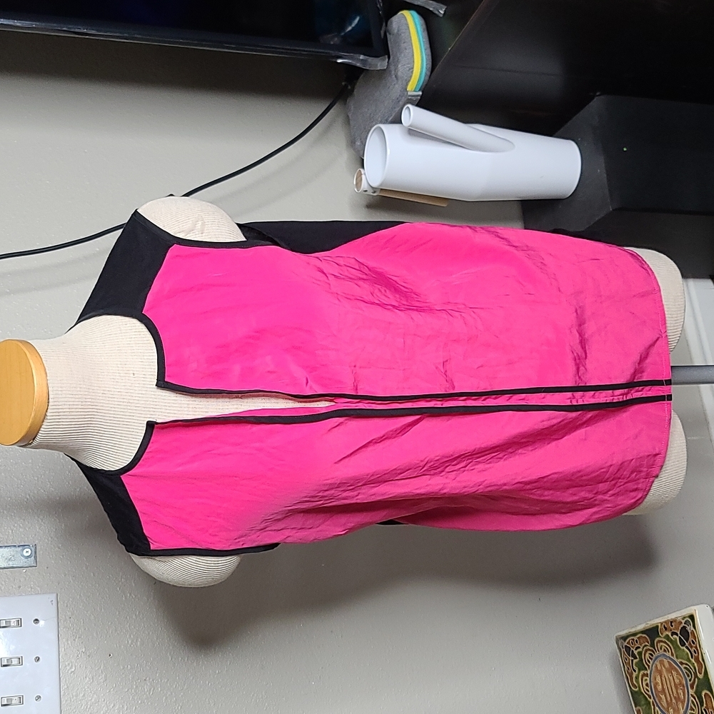 Worthington 2 Tone black & pink Blouse